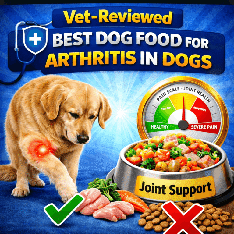 Vet-reviewed Best Dog food for arthritis in dogs